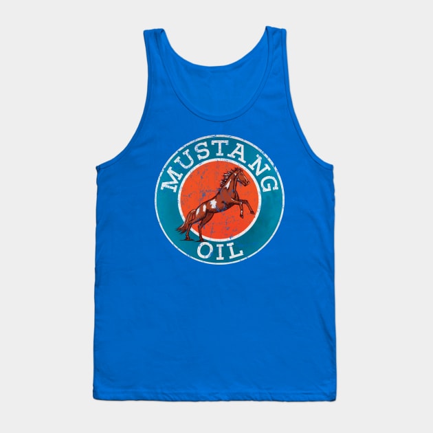 Mustang Oil Tank Top by MindsparkCreative